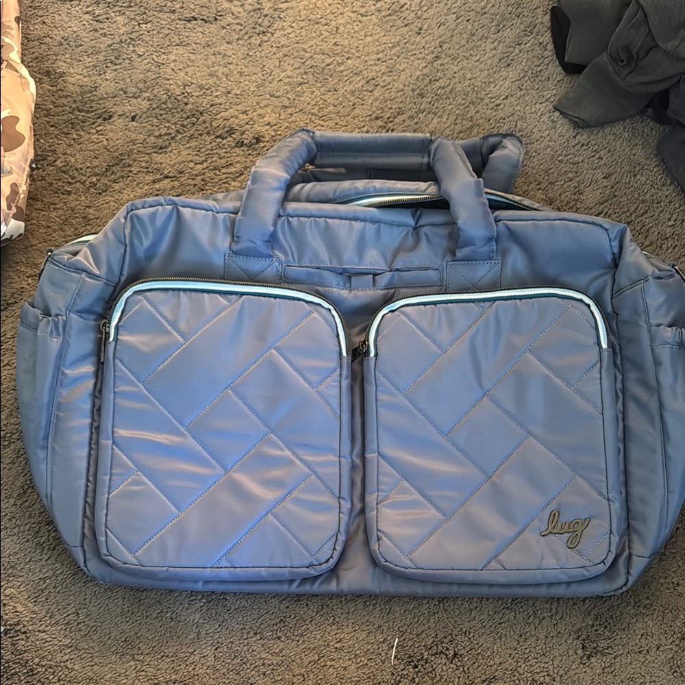 Like New!! - Lug Drifter Duffel Bag in Blue Moon